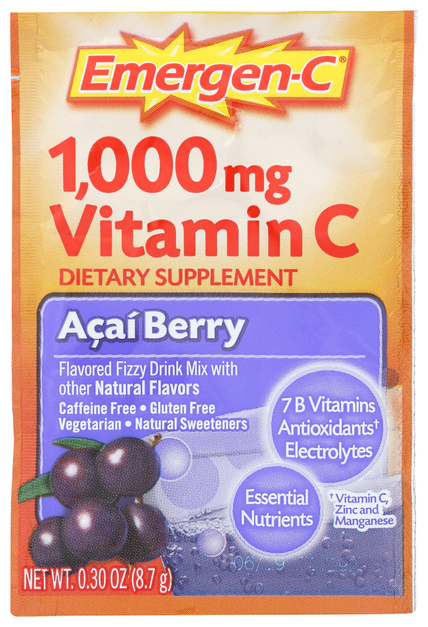 Vitamin C Acai Berry 1,000 mg Vitamin C 30 Count