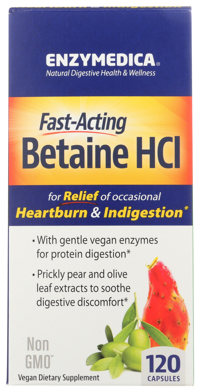 Betaine Hcl 120 120 Count