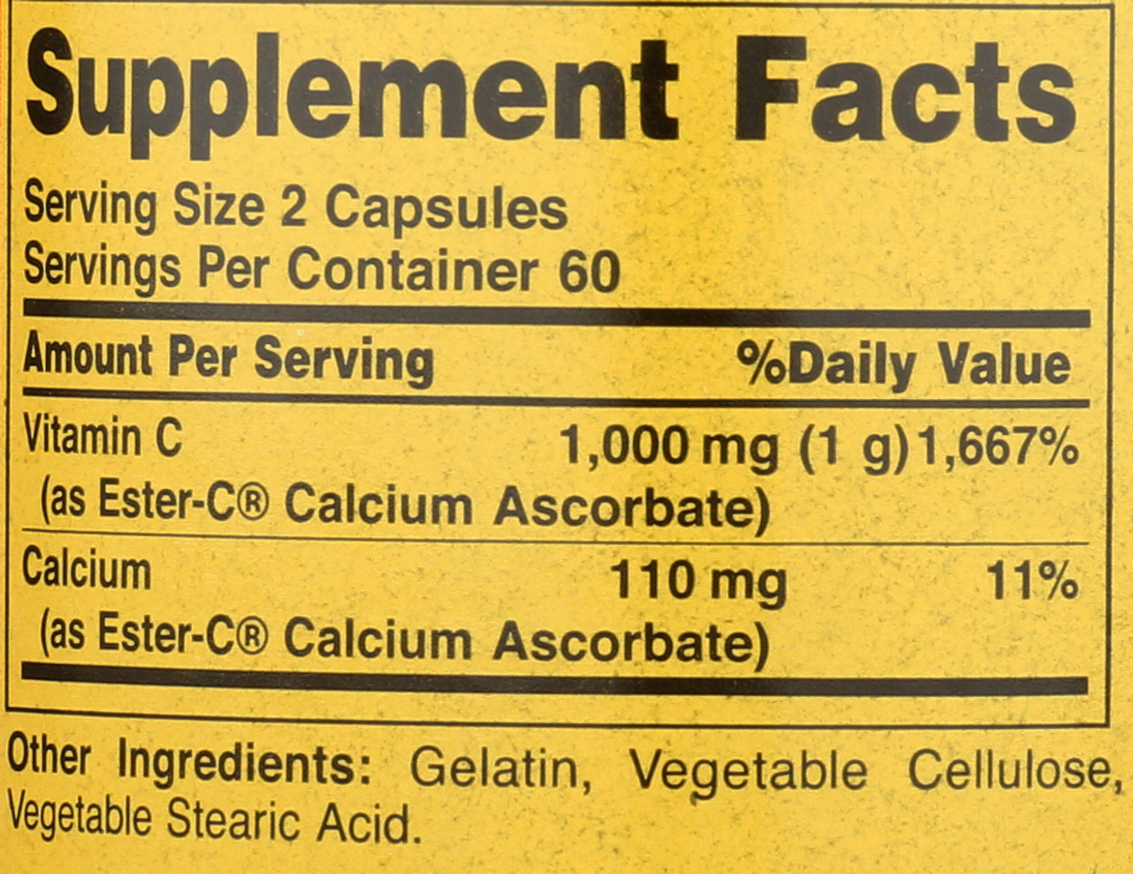 Ester-C® 500 mg Dietary 120 Count