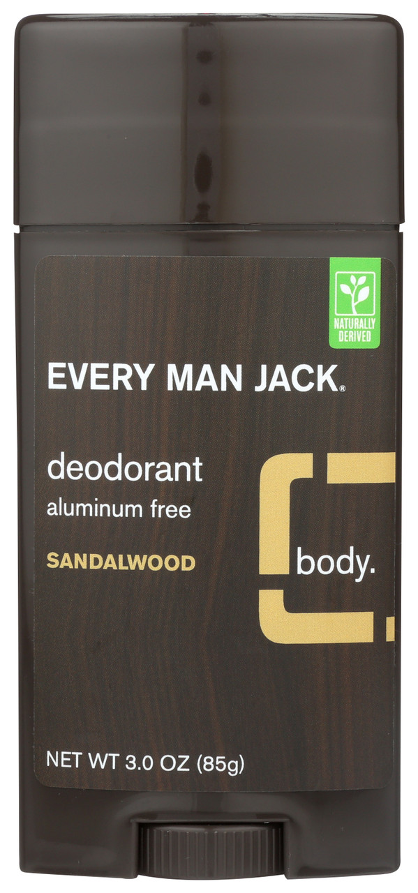 Deodorant Sandalwood Aluminum Free Deodorant 3oz