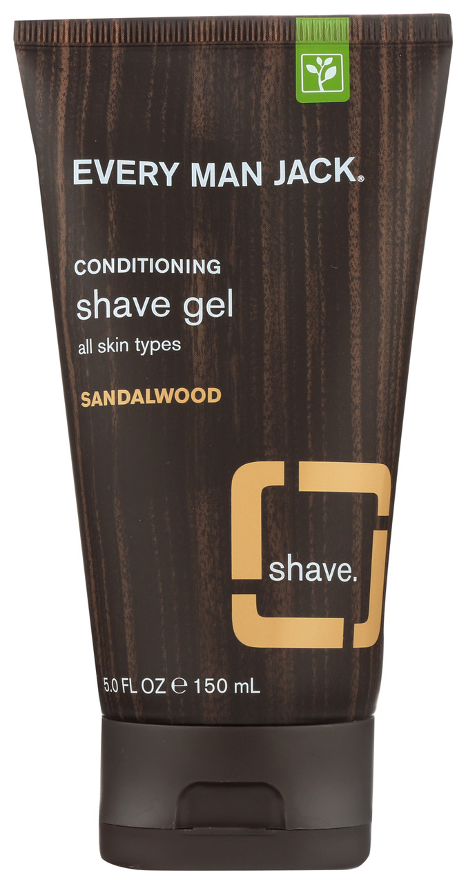 Shaving Gel Sandalwood All Skin Types 5oz