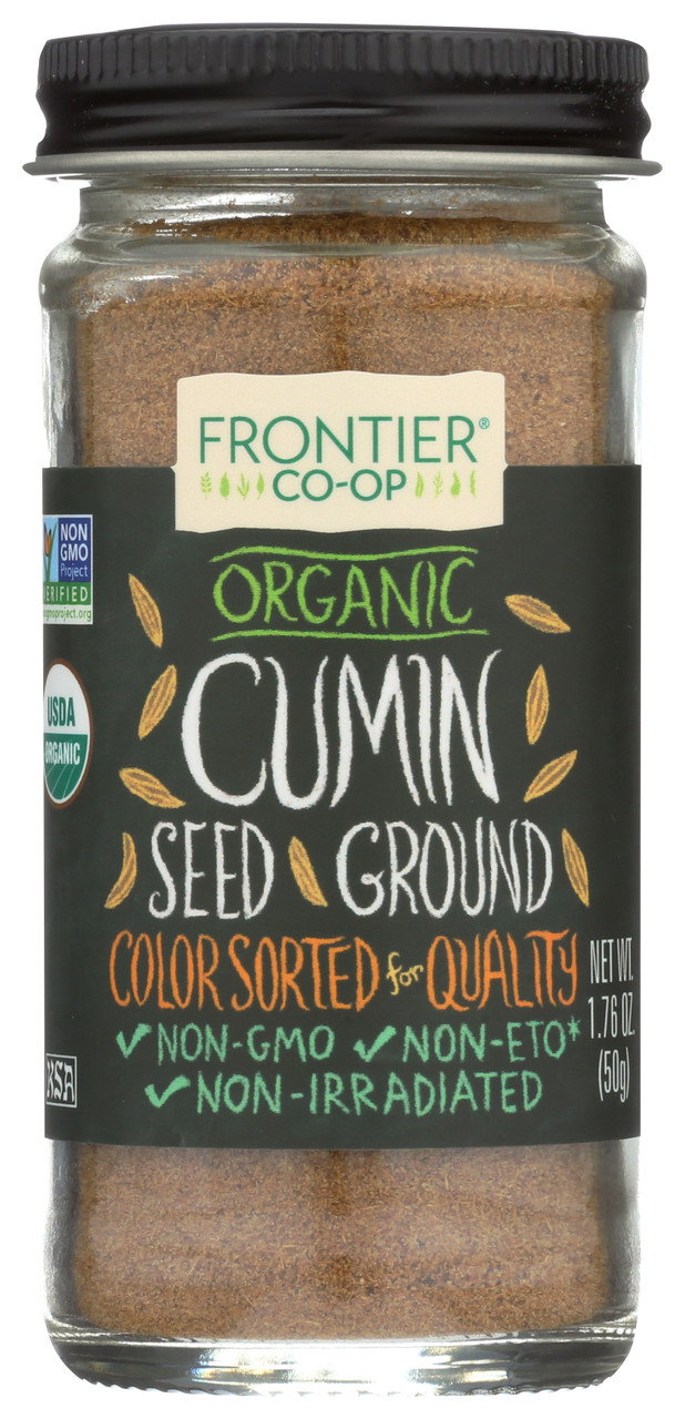 Cumin Seed Ground Certified Organic 1.76oz