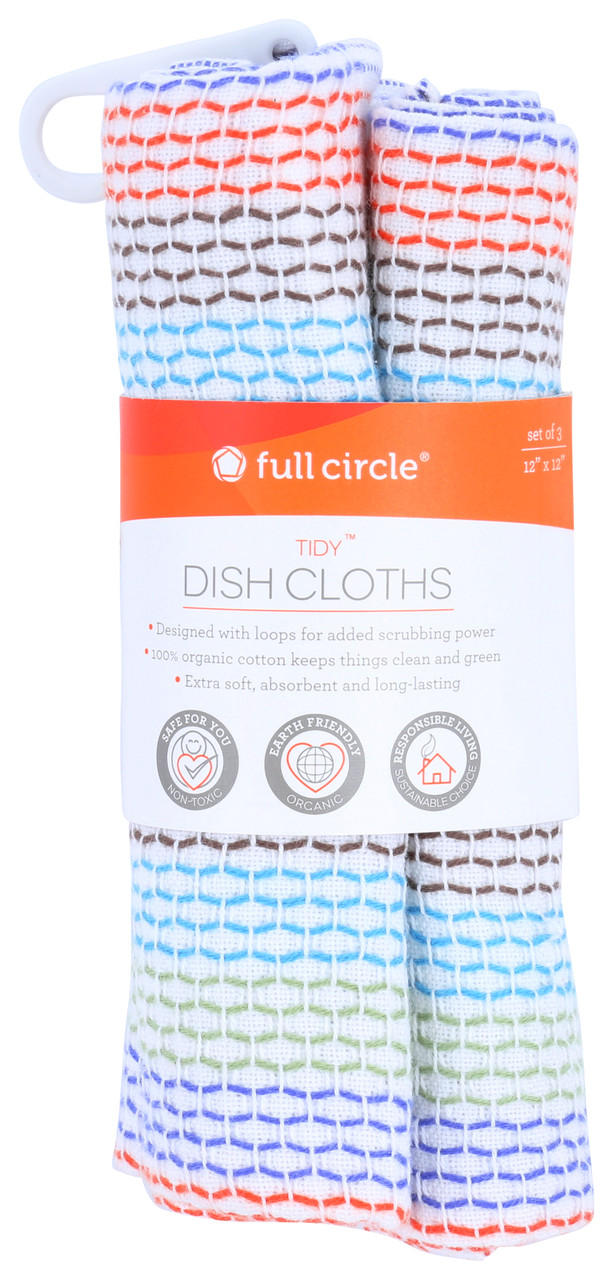 Tidy Dish Cloths  3 Count