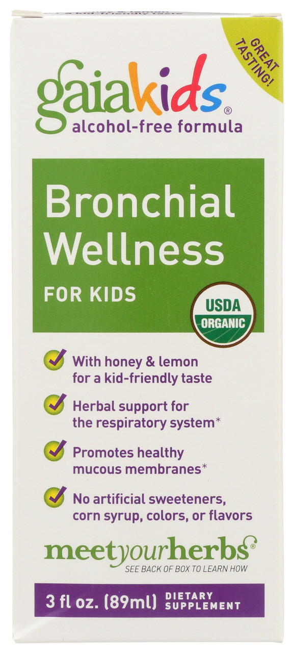 Gaia Kids Bronchial Wellness  3oz