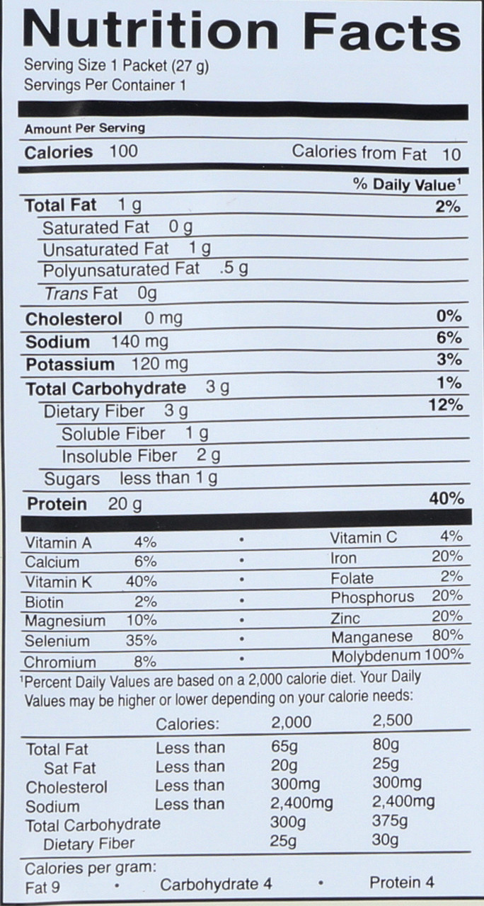 Protein Raw Protein And Greens - Vanilla Powder Pkt 1oz