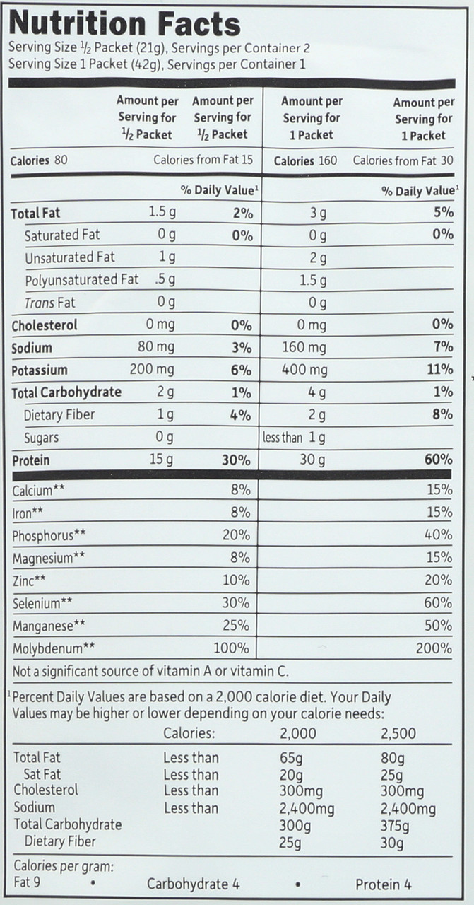 Protein Sport Organic Plant-Based Protein Vanilla Packet 1.5oz