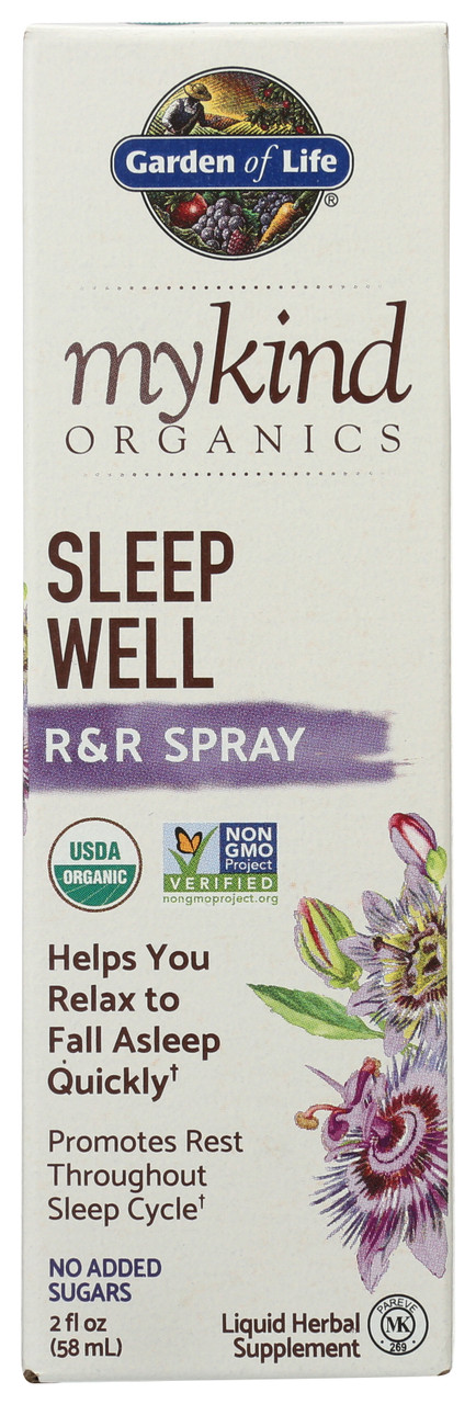 Mykind Organics Sleep Well R&R Spray  2oz