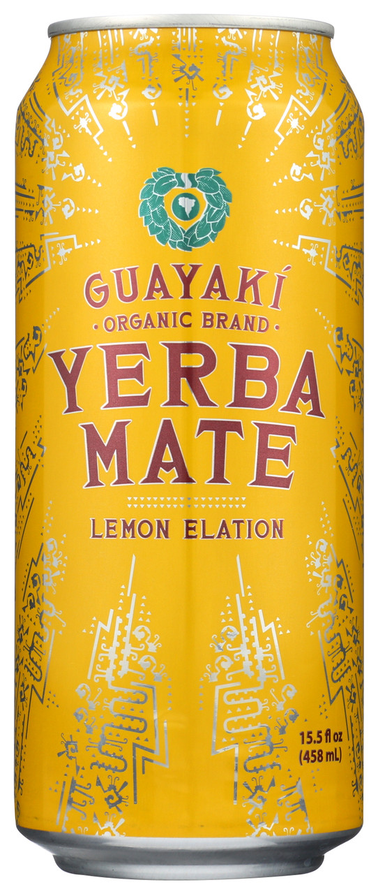 Yerba Mate Lemon Elation, Org, Ft 15.5oz