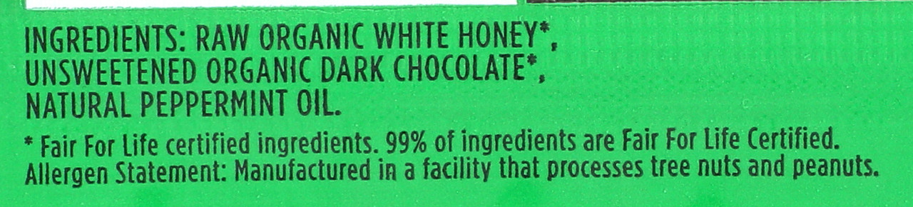 Chocolate Honey Patties Mint 3 Pack 1.16oz