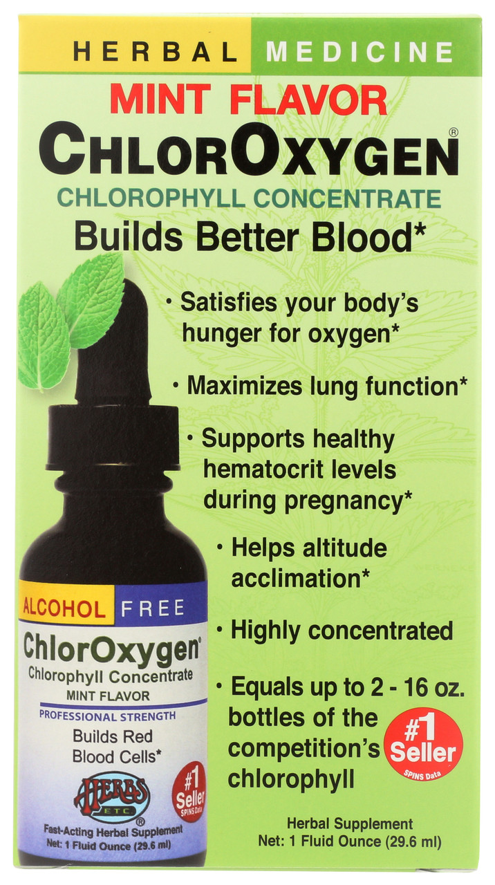 Chloroxygen® Mint Alcohol Free Liquid 1oz