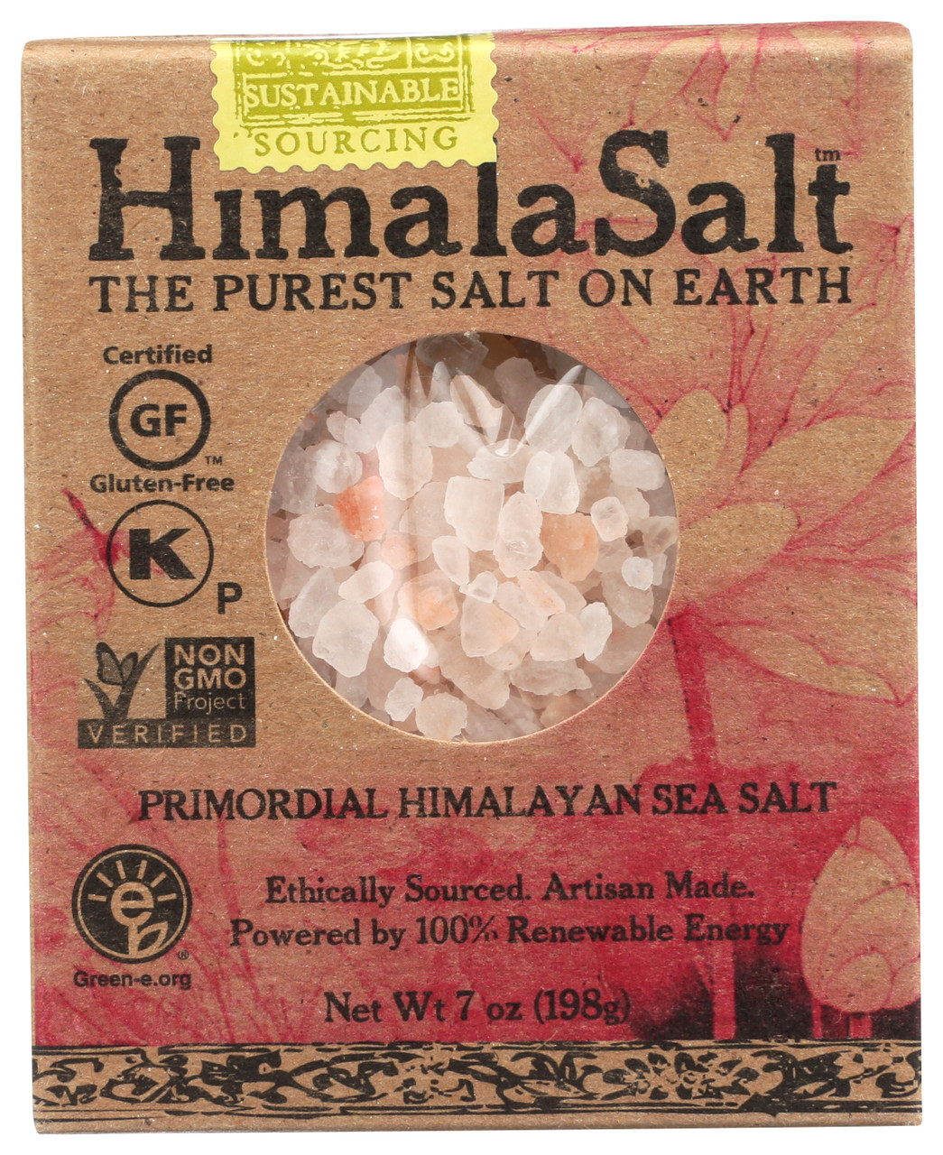 Himalayan Pink Salt Refill Box - Coarse Grain Primordial Himalayan Sea Salt 7oz