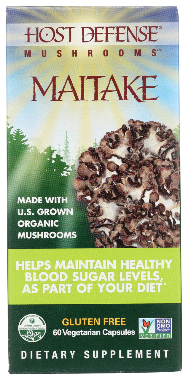 Maitake Helps Maintain Healthy Blood Sugar Levels, As Part Of Your Diet* 60 Count