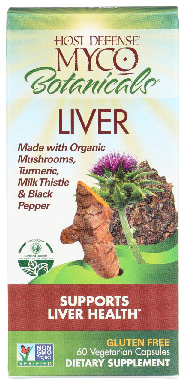 Mycobotanicals Liver Helps Support Liver Health* 60 Count