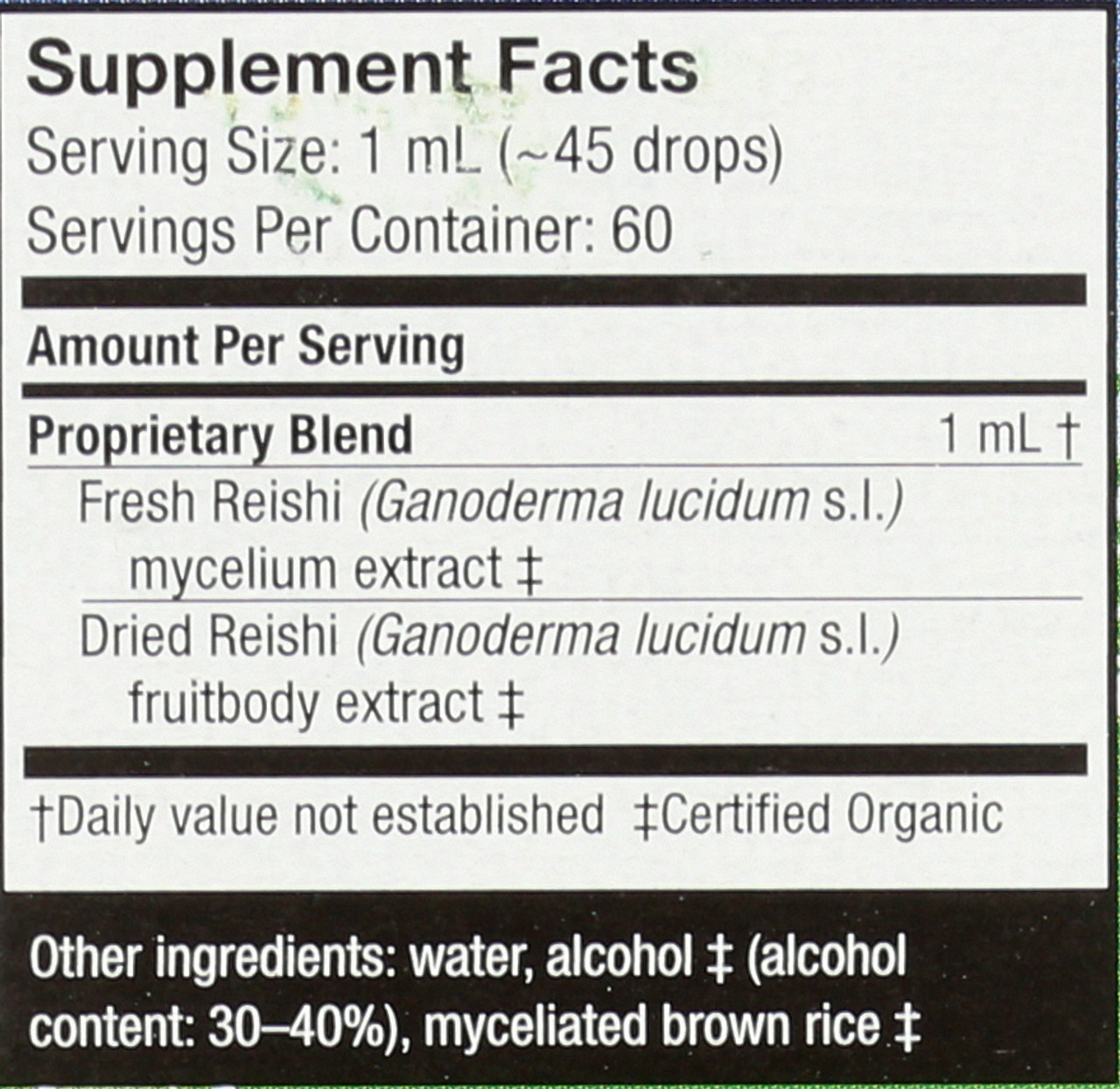 Reishi Extract Supports A Healthy Heart* 2oz