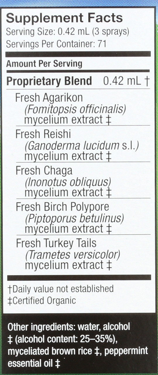 Mycoshield® Spray Immune Support* In A Traveler's Size Spray, Peppermint 1oz
