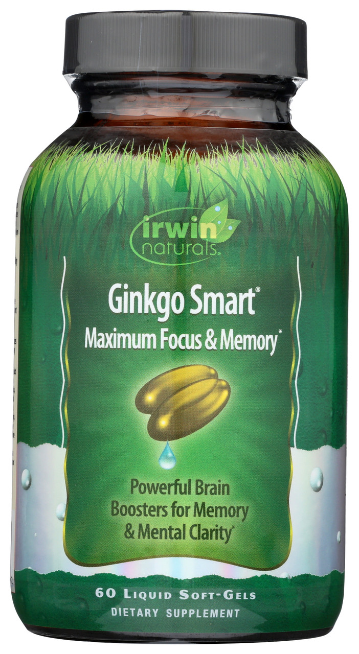 Ginkgo Smart Maximum Focus & Memory 60 Count