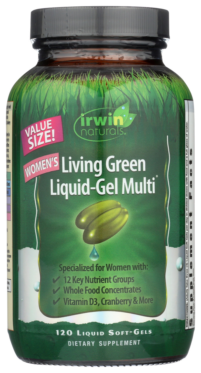 Living Green Liquid-Gel Multi For Women Value Size 120 Count