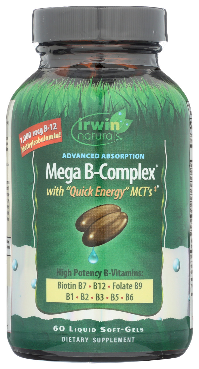 Mega B-Complex Advanced Absorption 60 Count