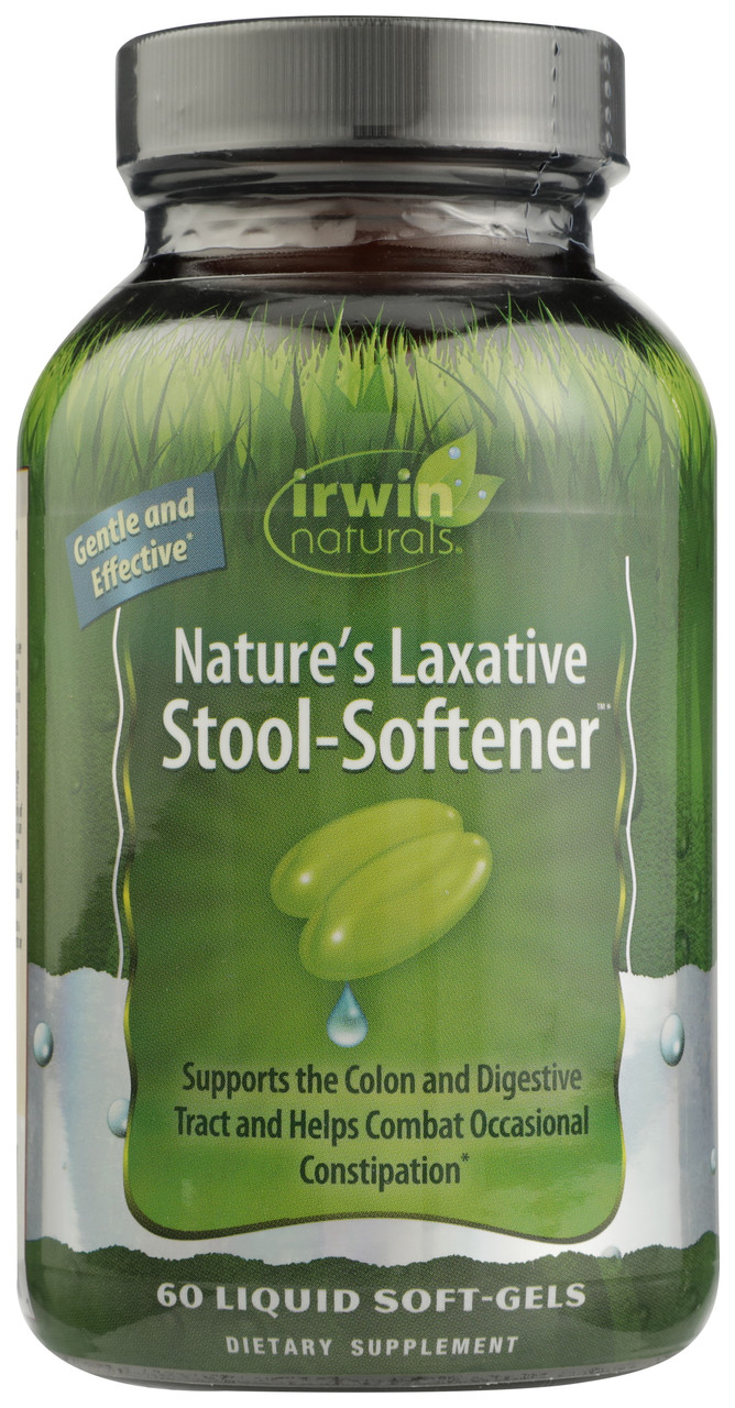 Nature's Laxative Stool Softener Softgels 60 Count