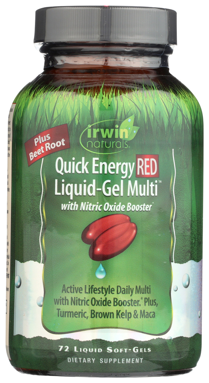 Quick Energy Red Liquid-Gel Multi  72 Count