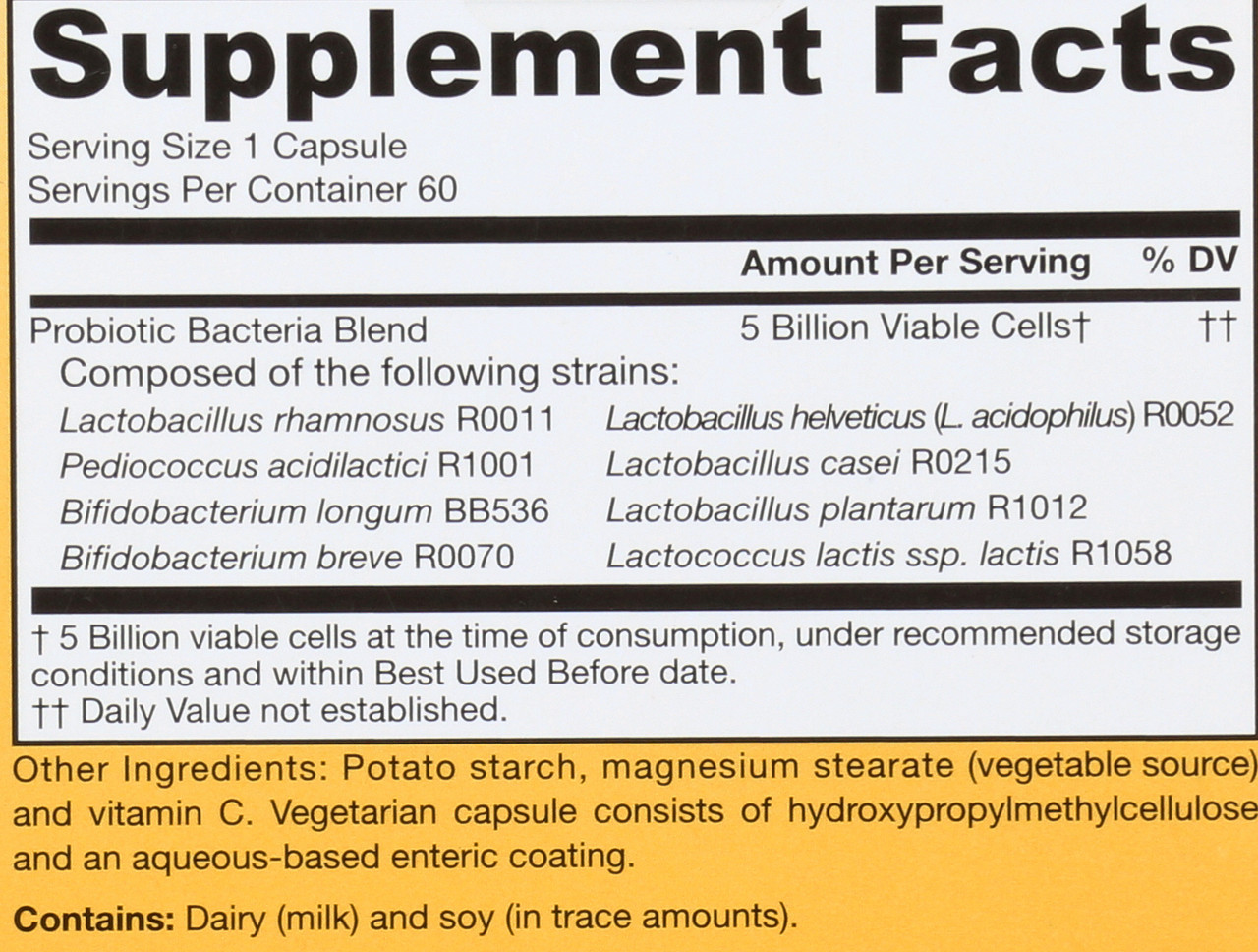 Jarro-Dophilus Eps 5 Billion Organisms Per Cap 60 Count