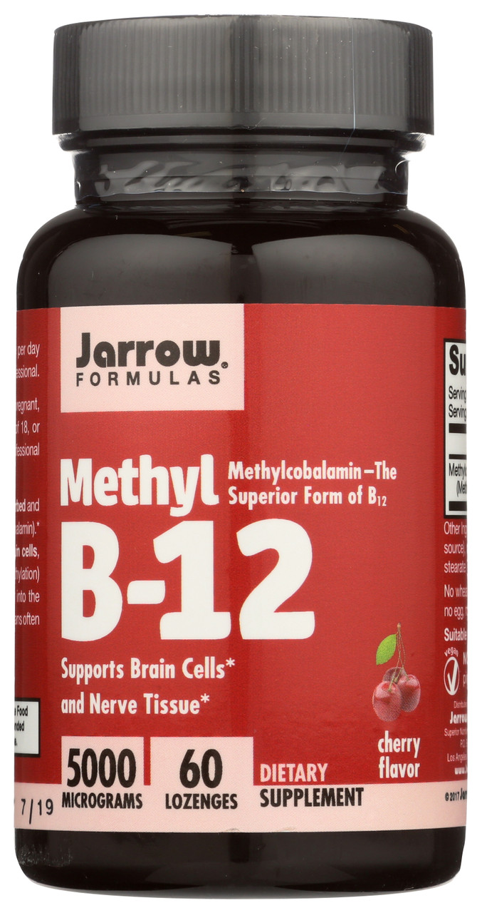 Methyl B12, Methylcobalamin 5000Mcg  60 Count