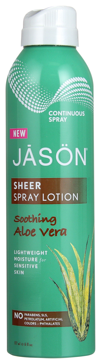 Sheer Spray Lotion Aloe Vera Soothing 177mL