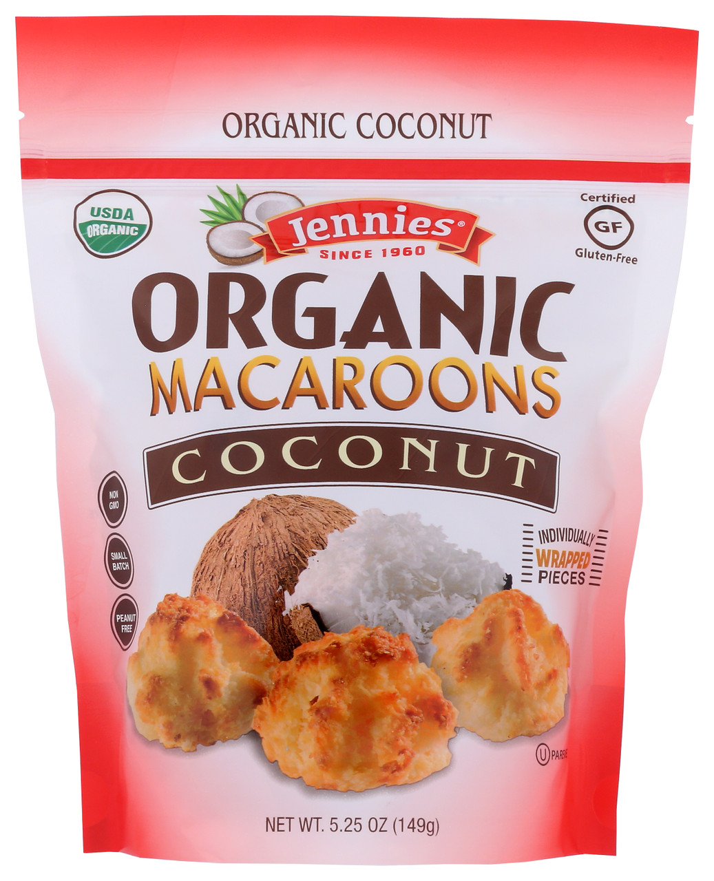 Organic Macaroons Coconut 5.25oz