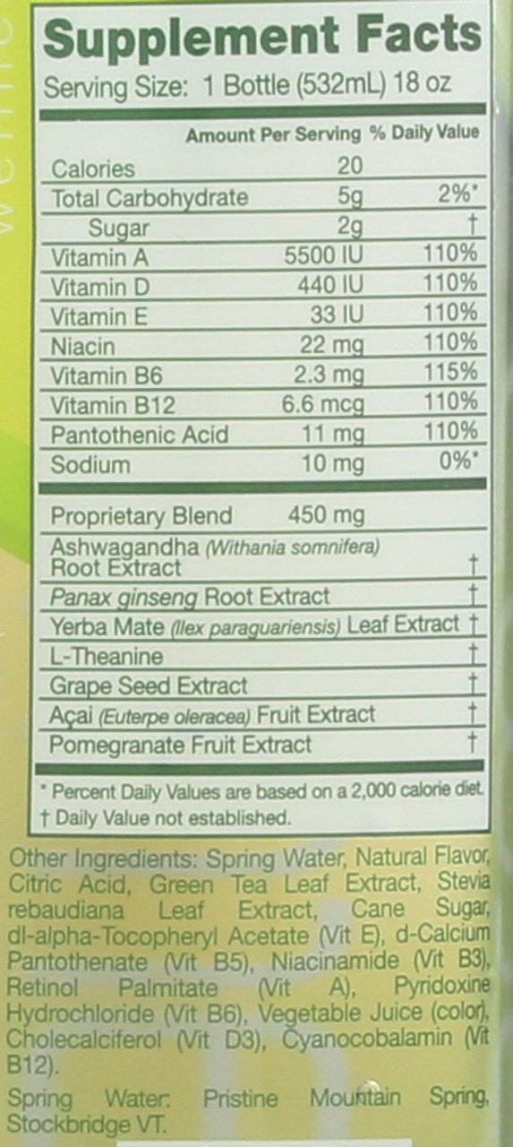 Karma® Wellness Water Passionfruit Green Tea Vitamin-Enhanced Water 18oz