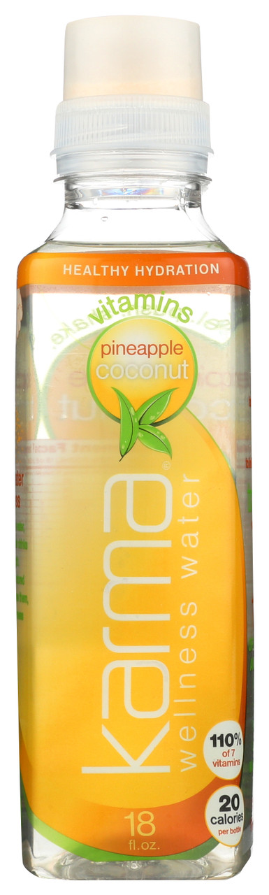 Karma® Wellness Water Pineapple Coconut Vitamin-Enhanced Water 18oz