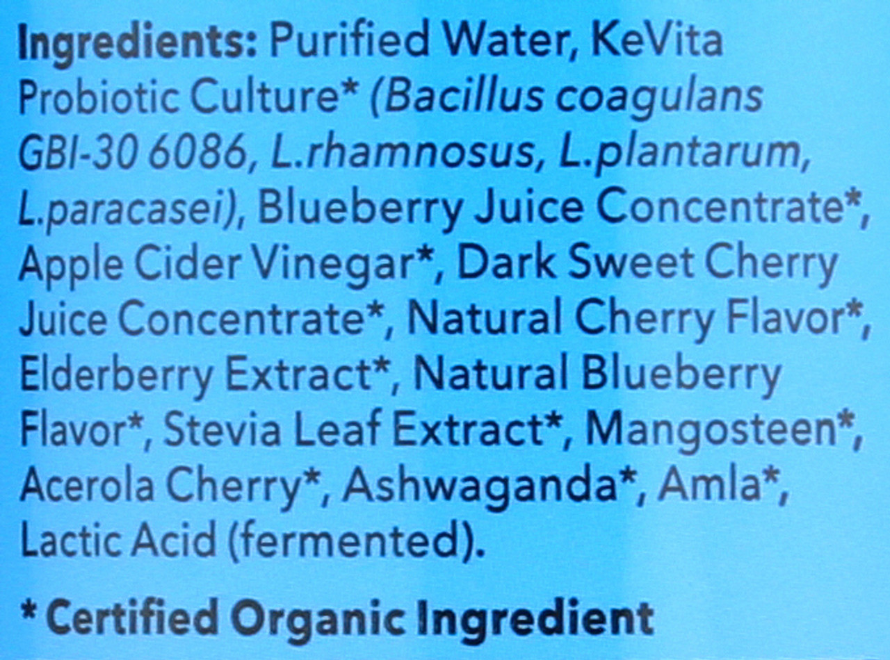 Drink Blueberry Cherry Sparkling Probiotic 15.2oz