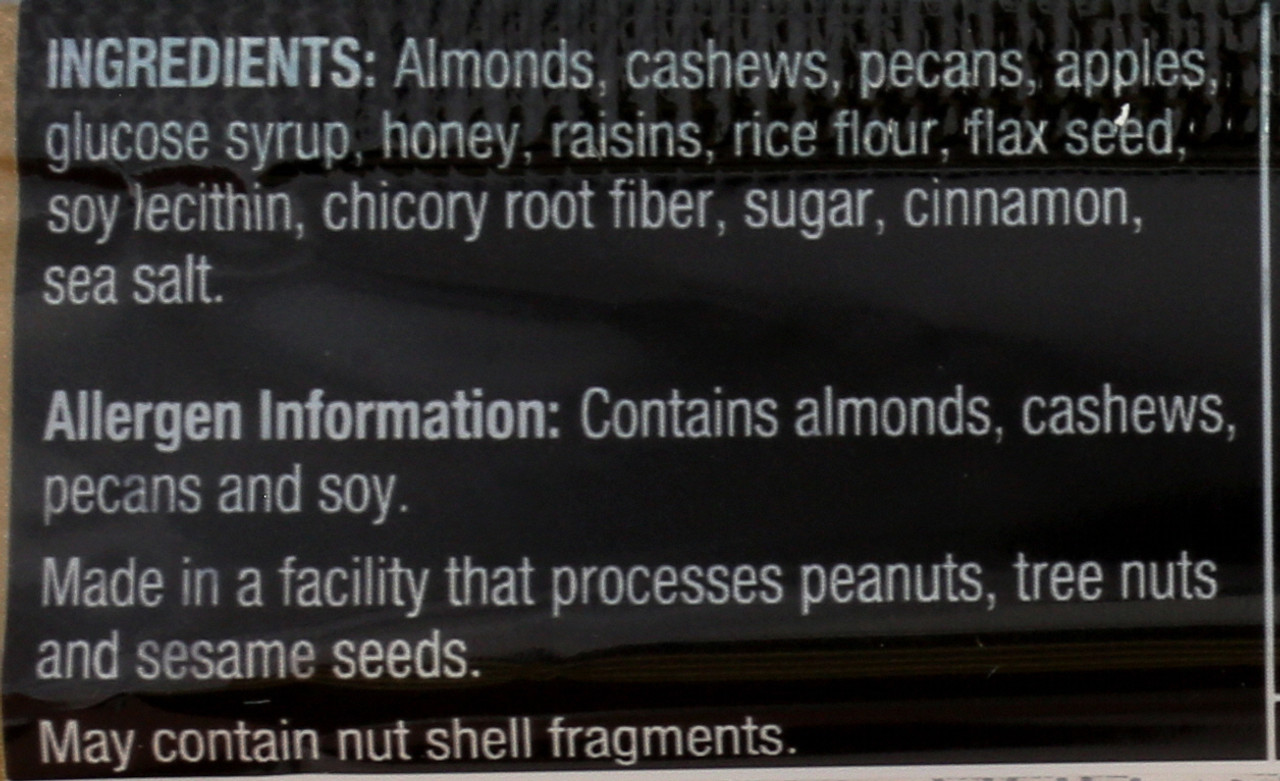 Fruit & Nut Bar Apple Cinnamon & Pecan 1.4oz