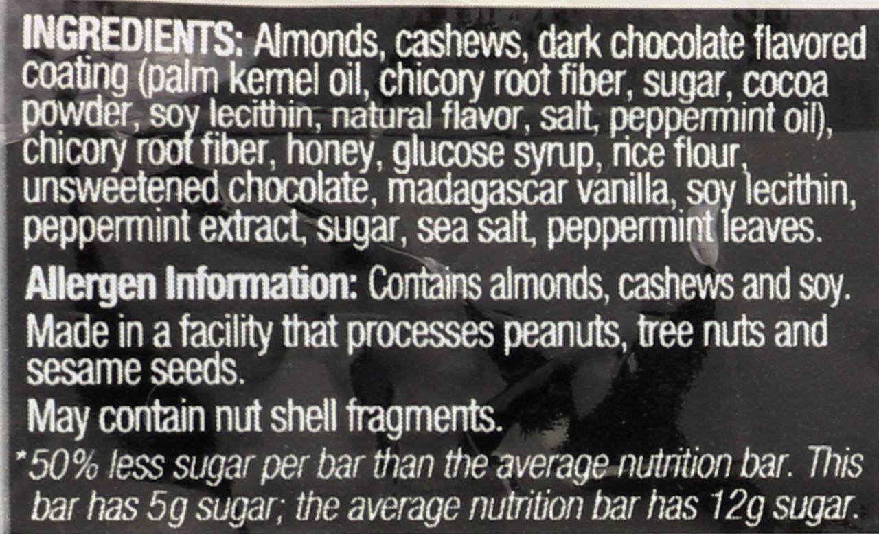 Nuts & Spices Bar Dark Chocolate Almond Mint 1.4oz