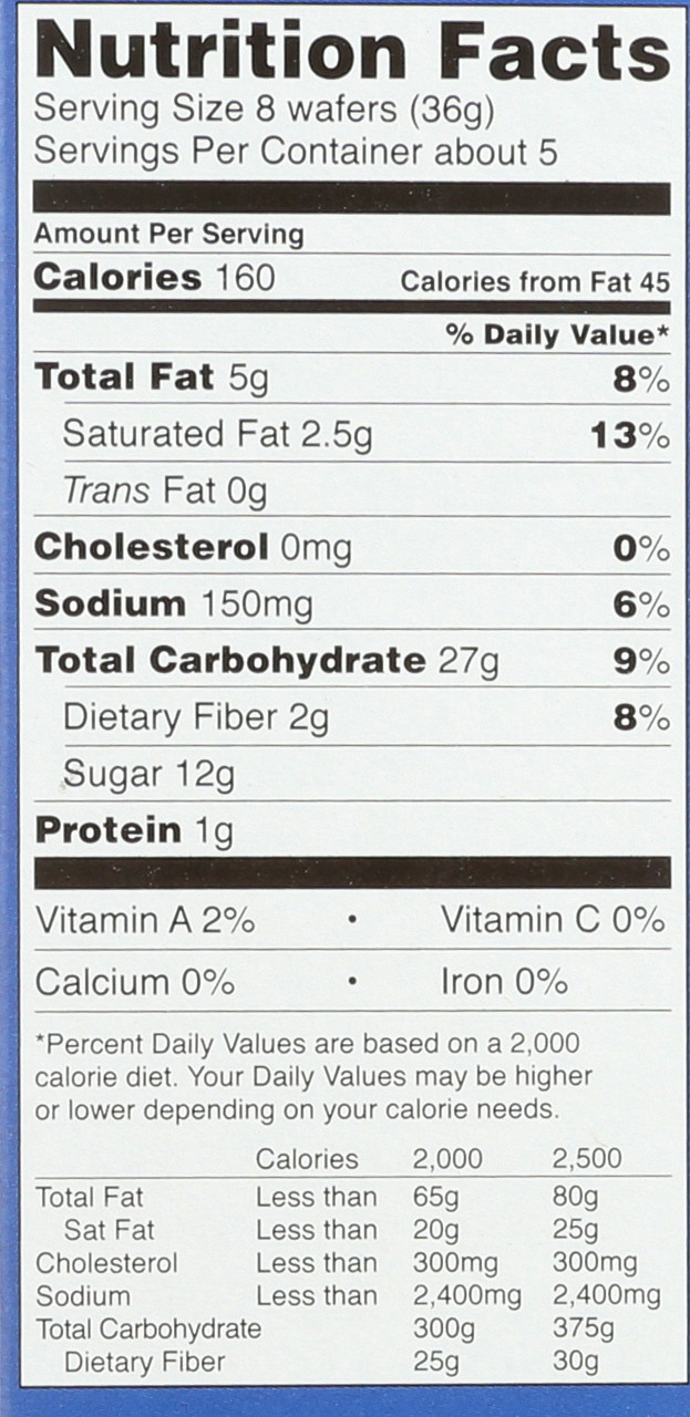 Wafers Vanilla 180 Gram