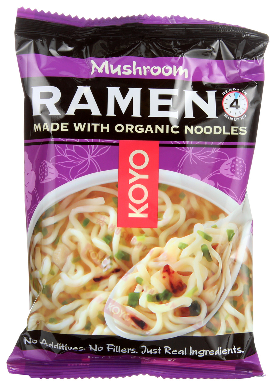 Mushroom Ramen With Organic Ingredients 2oz