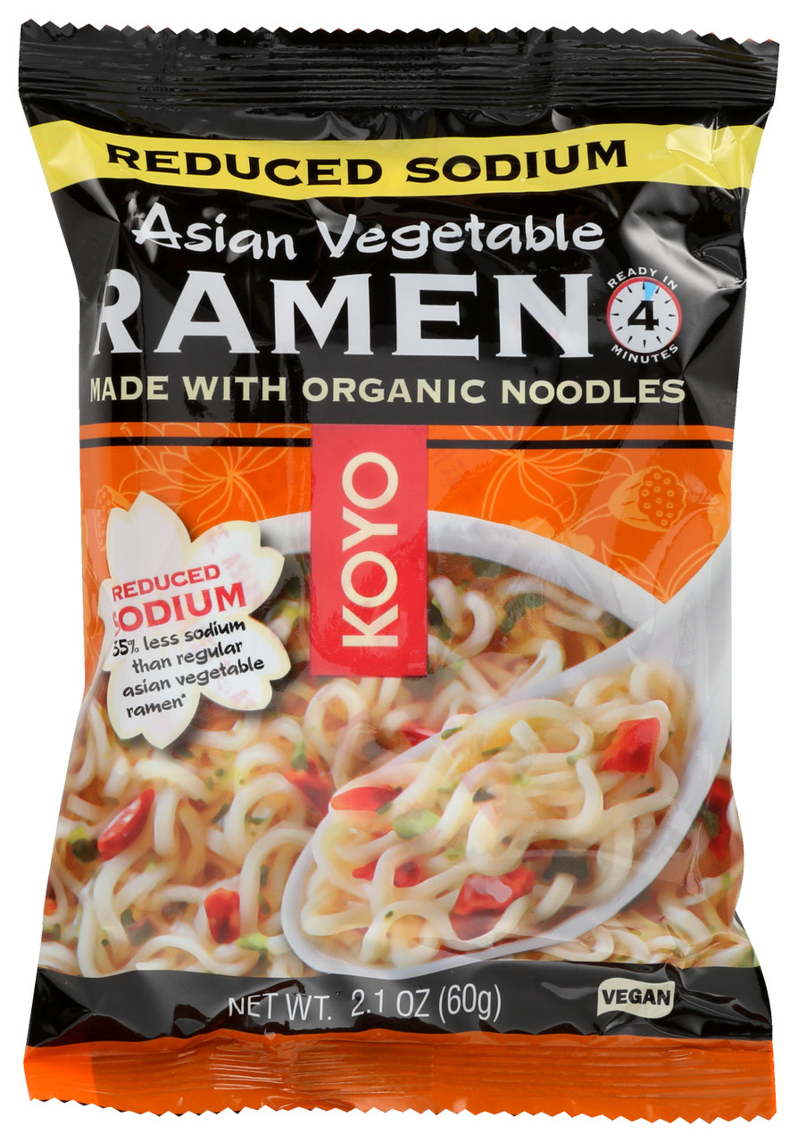 Asian Vegetable Ramen Reduced Sodium Reduced Sodium 2.1oz