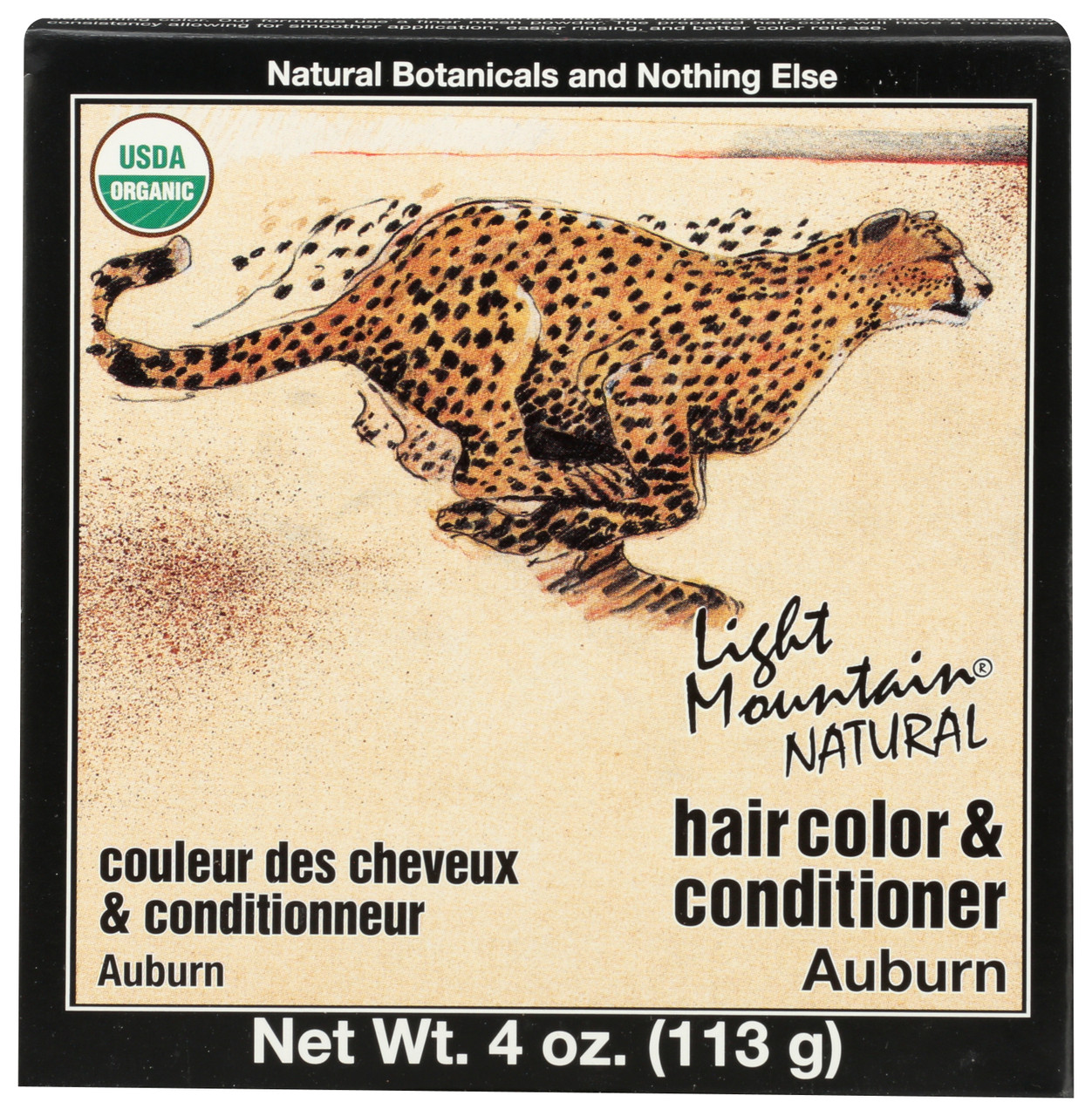 Haircolor & Conditioner Auburn Organic Natural 4oz