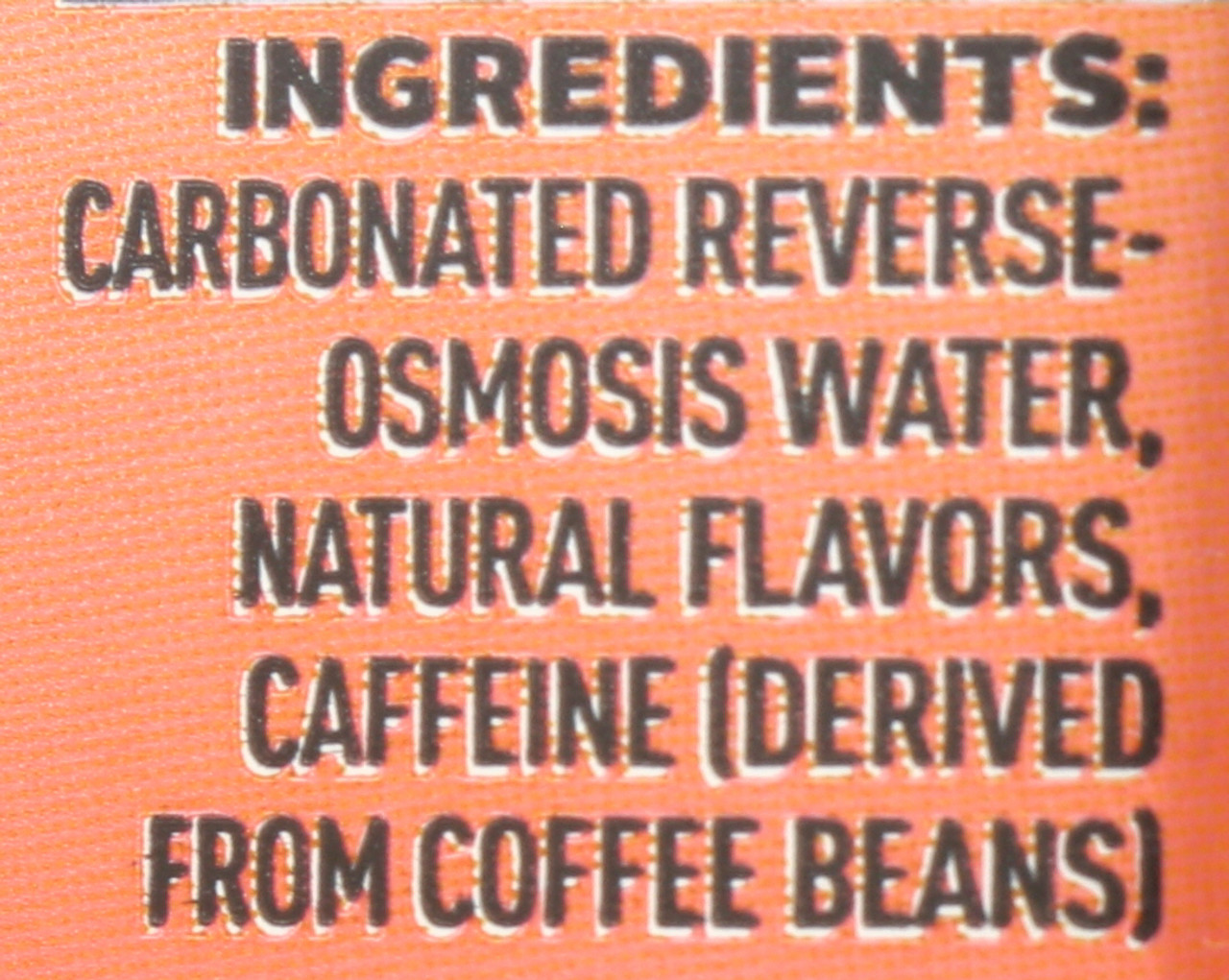 Lightly Caffeinated Sparkling Water Grapefruit Lime 8Pk Of 12oz Cans 12oz