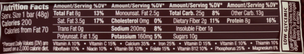 Whole Nutrition Bar Caramel Walnut Brownie 1.69oz