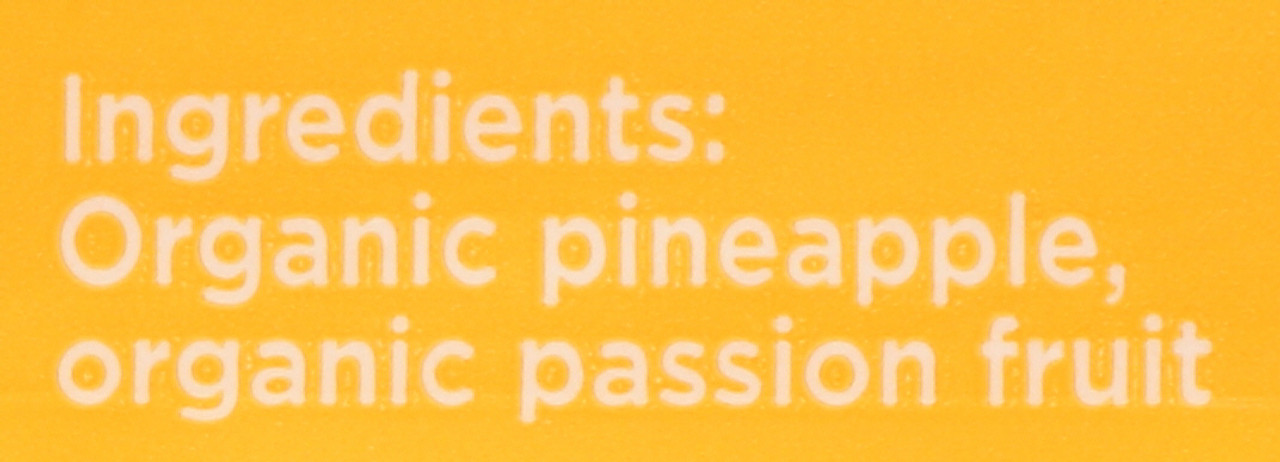 Organic Fruit Bites Pineapple & Passionfruit 1.76oz