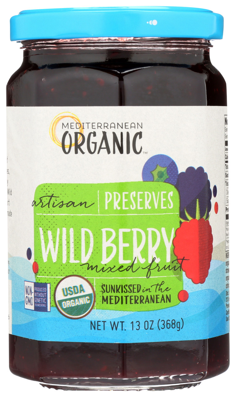 Organic Preserves Wild Berry 13oz