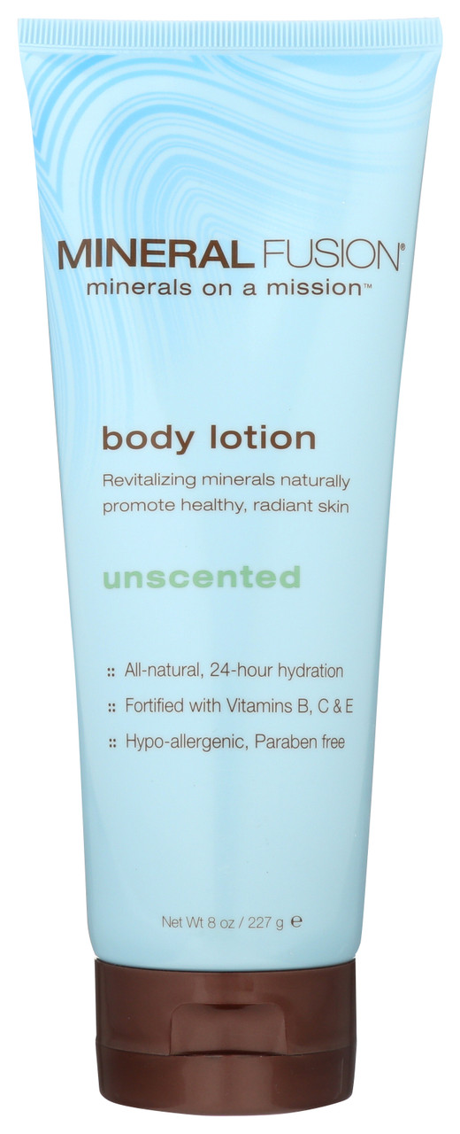 Unscented Mineral Body Lotion  8oz