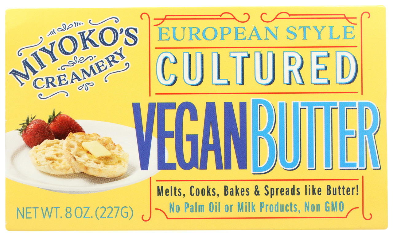 Vegan Butter Cultured Veganbutter European Style 8oz