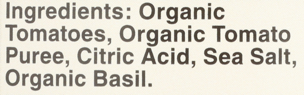Tomatoes Crushed Tomatoes With Basil 28oz