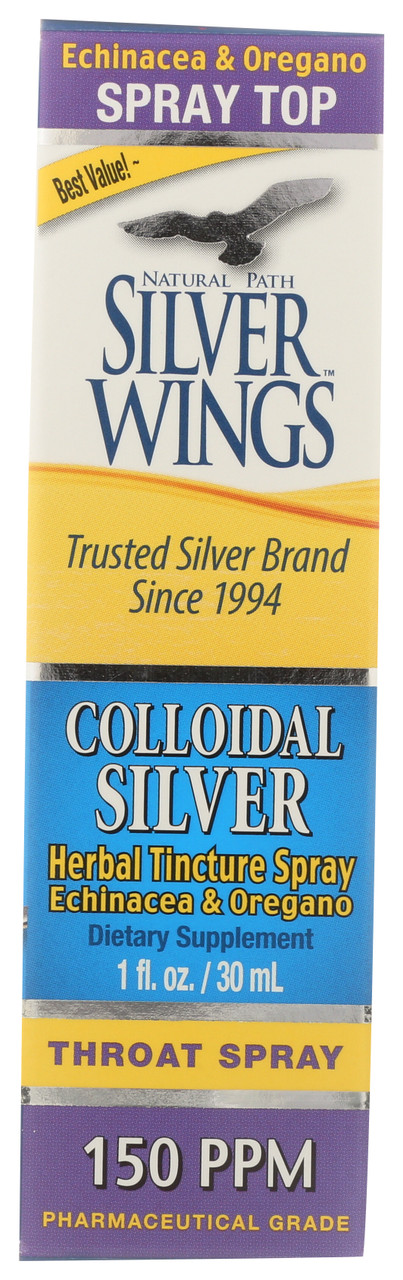 Colloidal Silver Herbal Tincture Spray 1oz