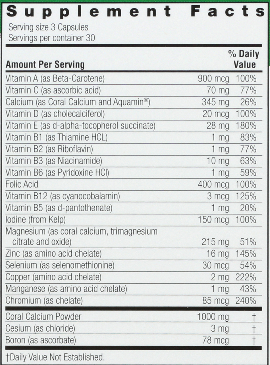 Dietary Coral Calcium Choice 90 Count