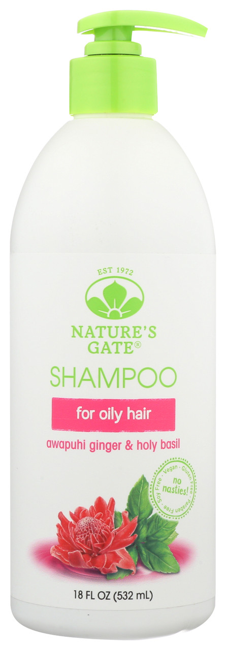 Shampoo Volumizing Awapuhi Ginger + Holy Basil For Oily Hair 18oz