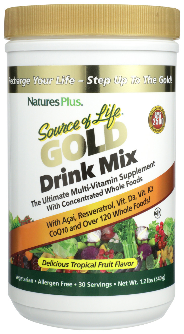 Source Of Life Gold Drink Mix Nutritional Support For Overall Well-Being 30 Count
