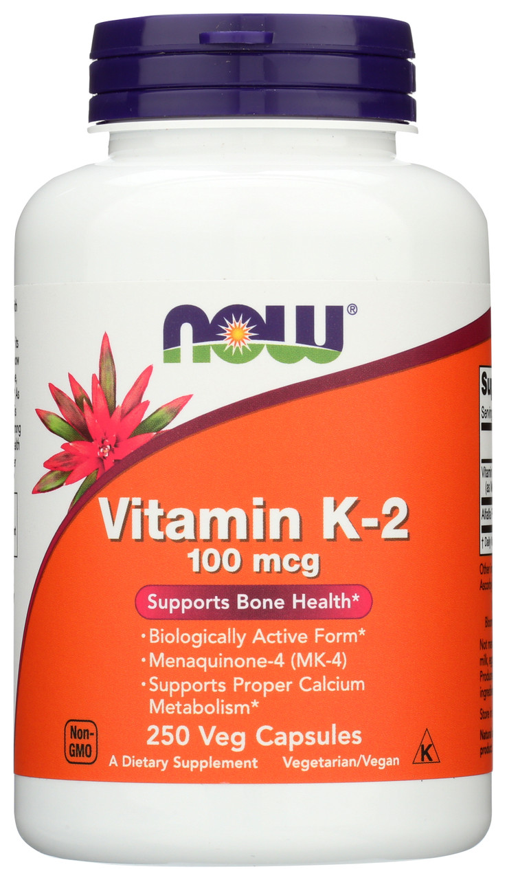 Vitamin K-2 100Mcg Vitamin 250 Count