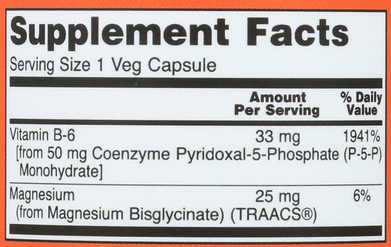 P-5-P 50mg Vitamin 90 Count